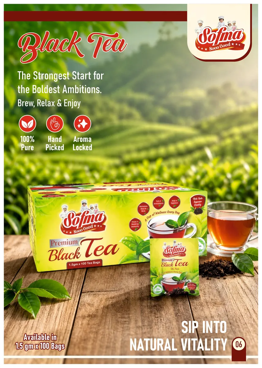 Black Tea — exported to Oman