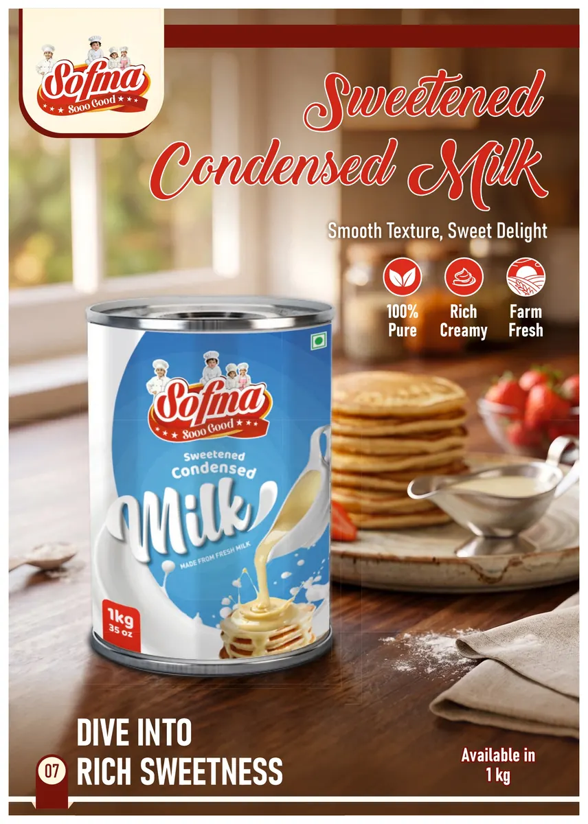 Sweetened Condensed Milk — exported to Oman